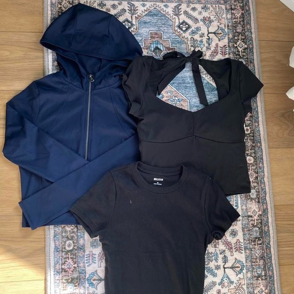 Tops - HOLLISTER BRAND NEW WITH TAGS THREE PIECE BUNDLE MEDIUM